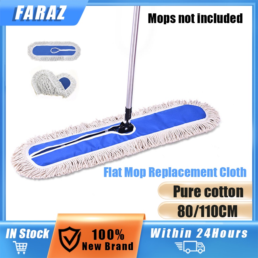 31" 43" Large Flat mop Head Replacement Industrial Commercial Dust Mop