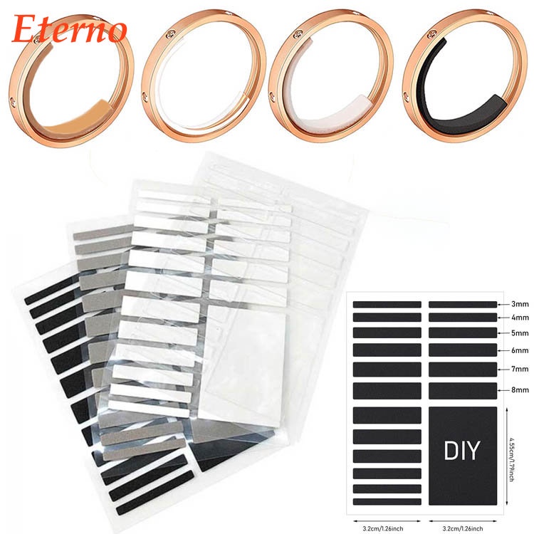 Silicone Invisible Clear Ring Size Adjuster Guard Tightener Resizing