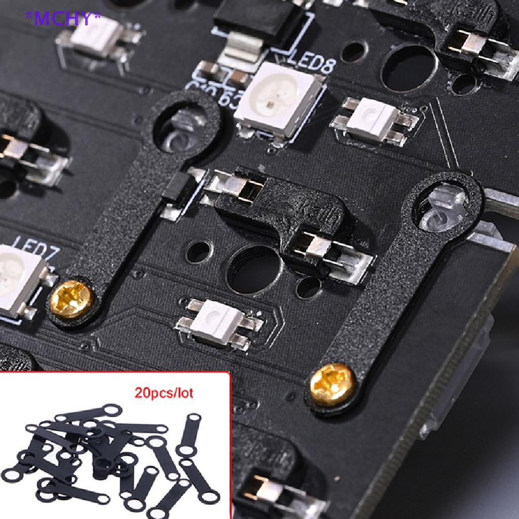 MCHY> 20Pcs 1.2mm Mechanical Keyboard Stabilizers Shims For PCB Mounted Stabilizers new Shopee