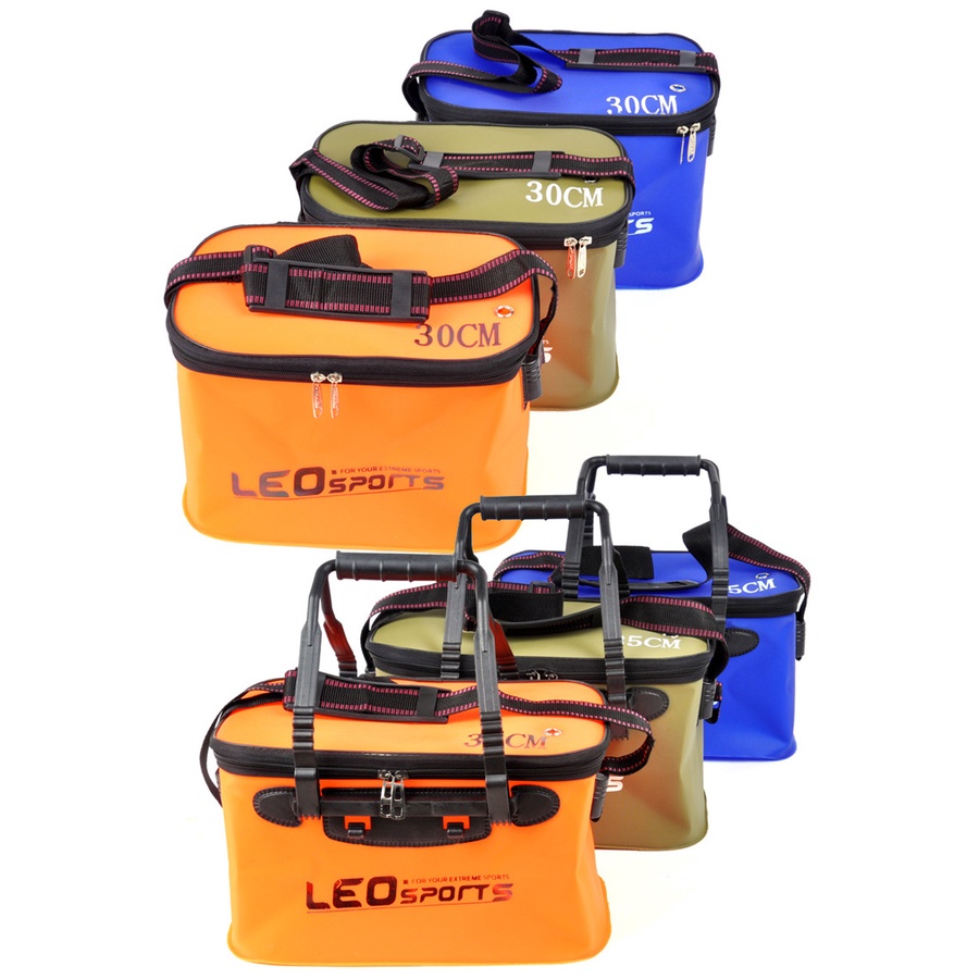 CREEKMOON Portable Folding Large Fly fish Bucket EVA material Storage ...