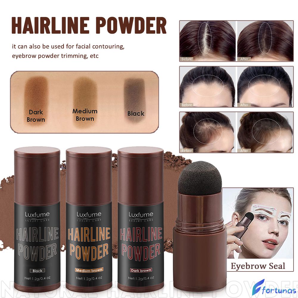 Hairline Concealer Stick Hair Root Edge Blackening Instantly Hairline ...