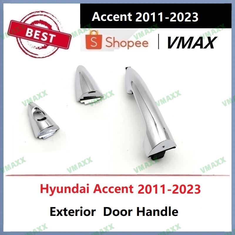 Hyundai Accent 2011 - 2023 New Exterior Outside Outer Door Handle Front ...