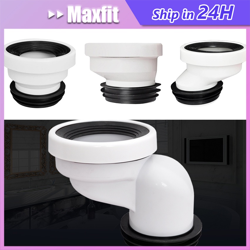 Toilet Offset Flange Connector Pipe Connector Seal Gasket/Pvc Seat