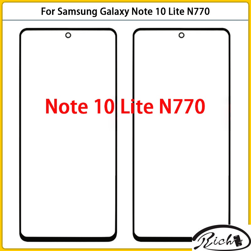 For Samsung Galaxy Note 10 Lite N770 N770F Touch Screen LCD Front Outer ...
