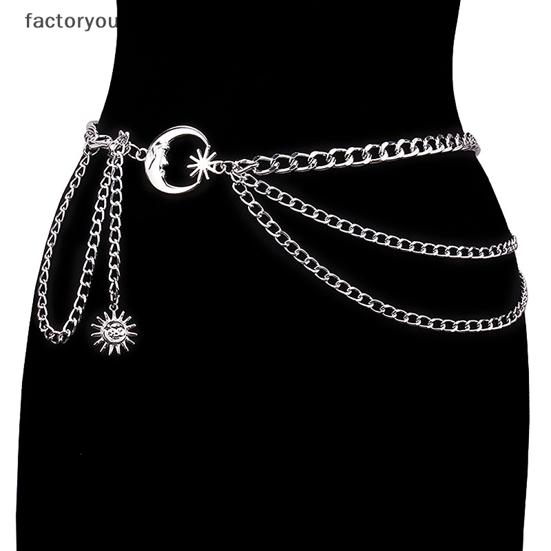 ladies dress waist chain belt