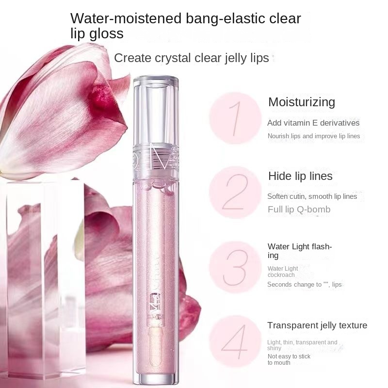 Product image Glossy Lips: uuny Lip Lacquer with Transparent and Glossy Finish for Moisturized Lips 4