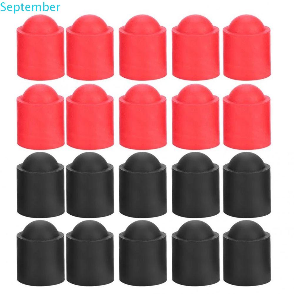 Buy Red Color Billiard Cue Tip Protector Rubber Billiard Snooker Stick