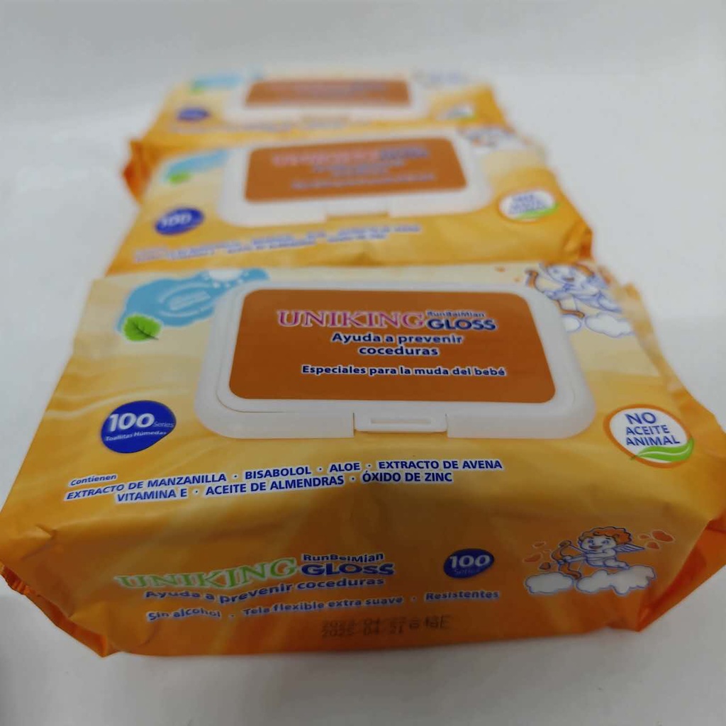 Super Large Angel Size Baby Wipes Powder Fragrance Newborn Wipes Large