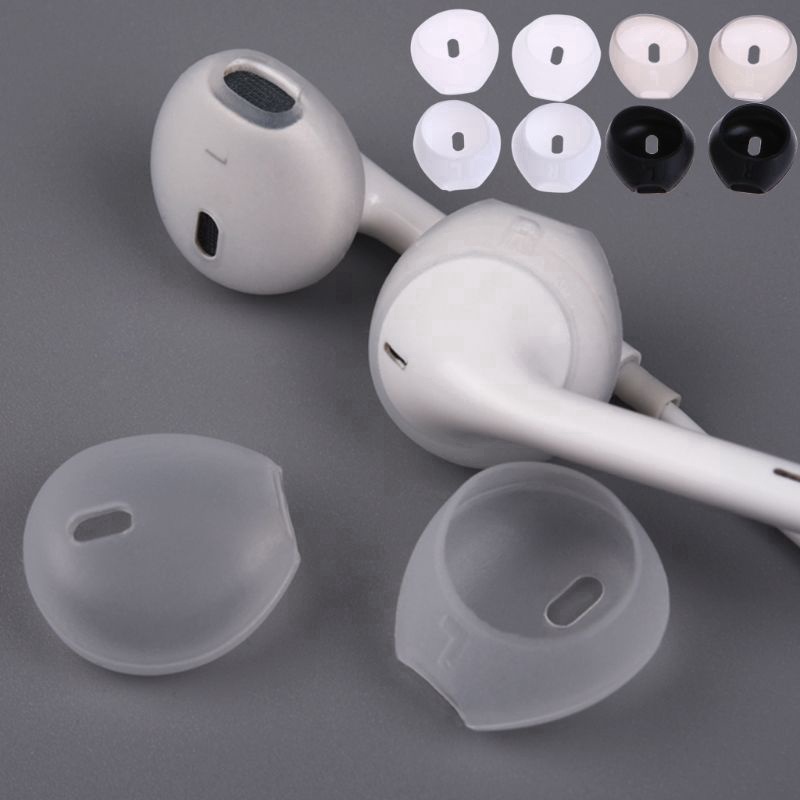 1 Pair AntiSlip Silicone Earbud Covers/Multicolor AntiLost Eartip Cap