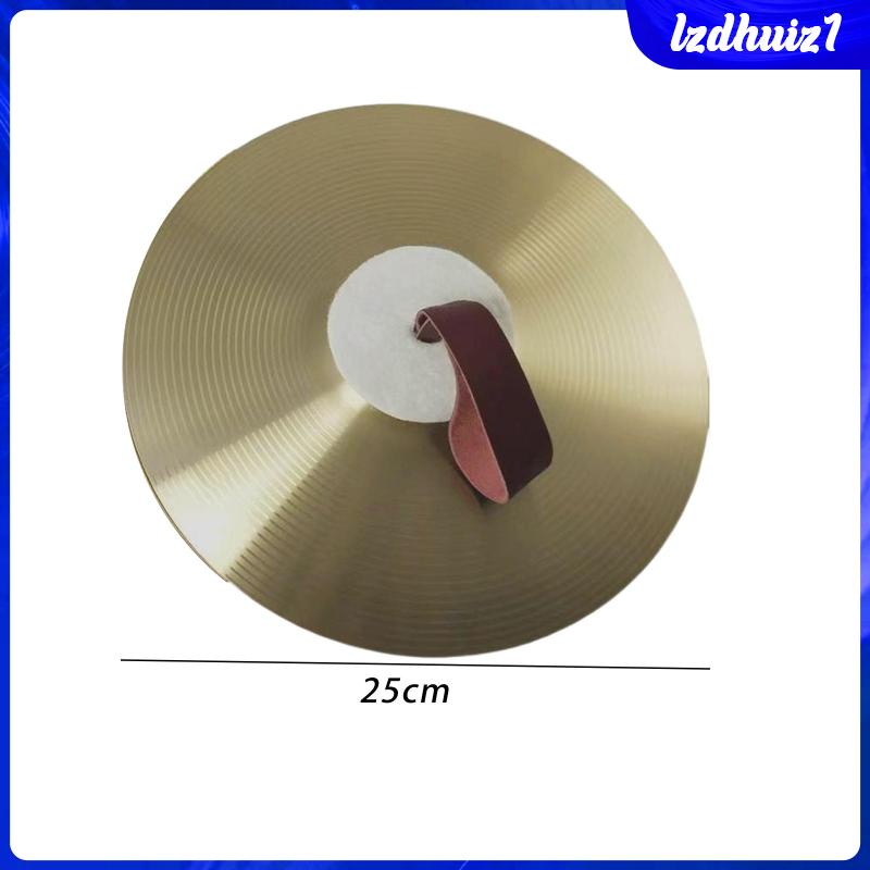 [Lzdhuiz1] Crash Cymbals Pair Musical Instrument for Professional Party