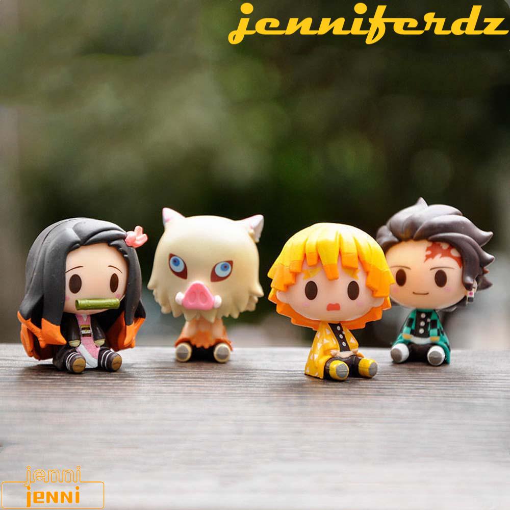 JENNIFERDZ Inosuke Figures Model Kamado Toys Doll Q Version Anime Demon ...