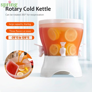 3.5L Cold Kettle with Faucet Funny Sticker Large Capacity Water