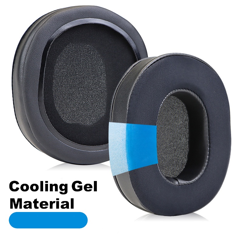 1 Pair Cooling Gel Ear Pads for AudioTechnica ATH M50 M50X MSR7 M40X