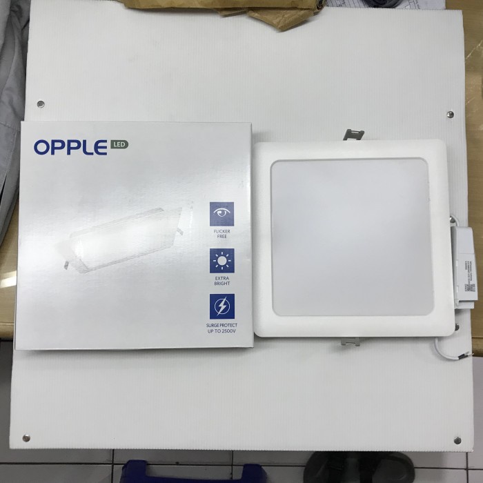 PUTIH CAHAYA Opple Downlight Led Panel Box 18watt ECOMAX SLIM White ...