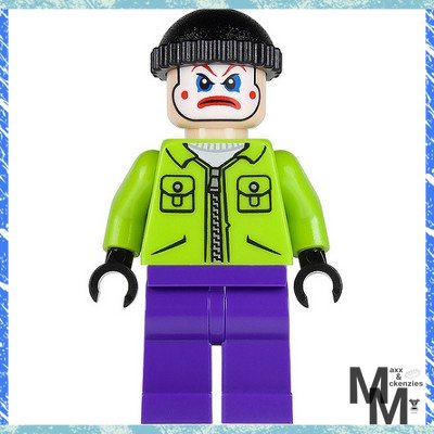 The Joker's Henchman - Lime Jacket LEGO Super Heroes Batman Minifigure ...