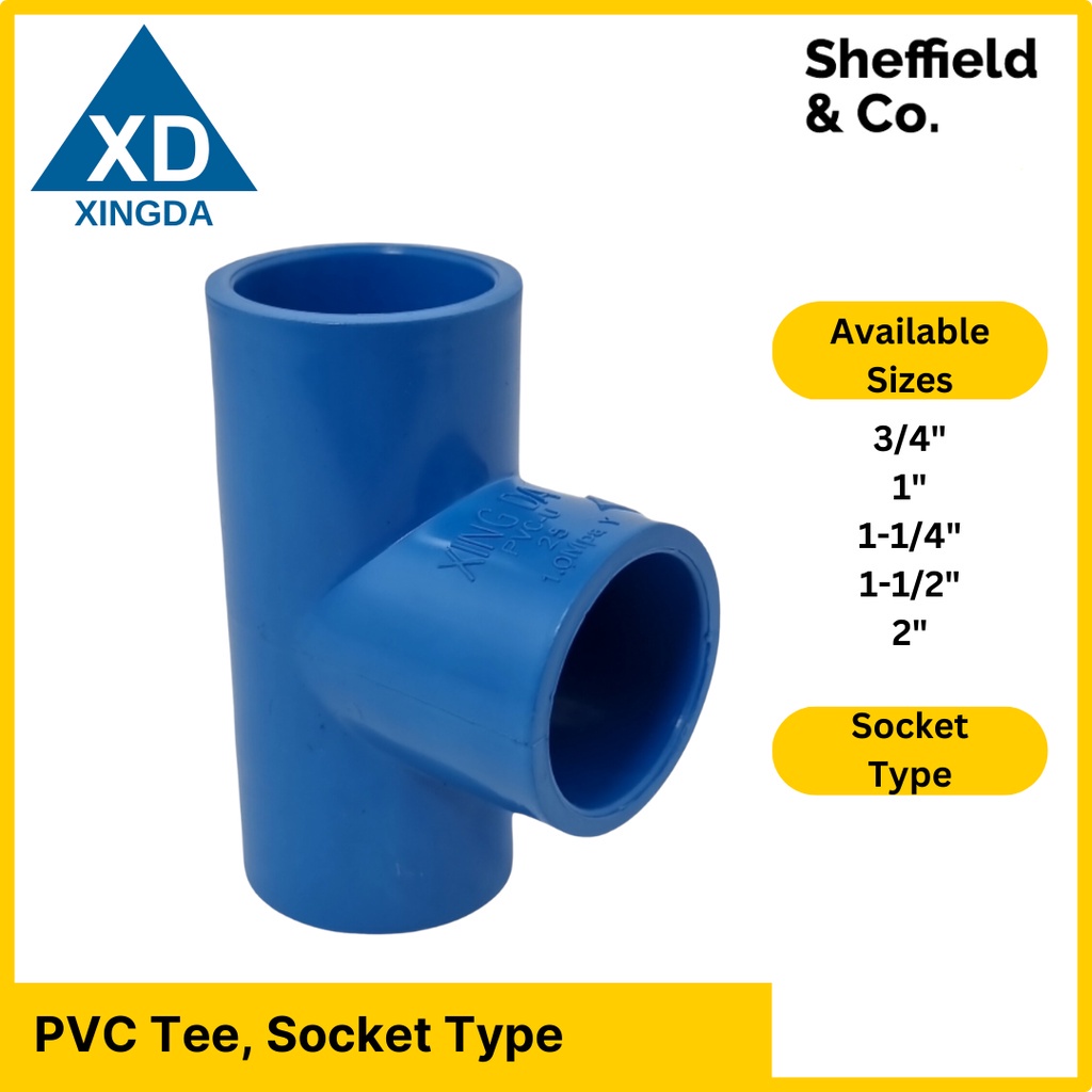 XINGDA PVC Tee, Socket type (2