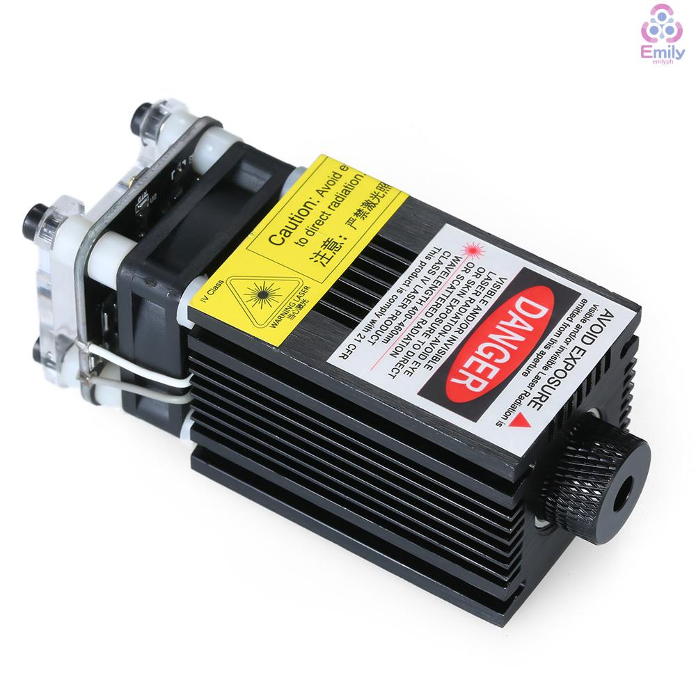500mW EleksMaker 405-445NM Blue Laser Module 2.54-3P TTL/PWM Modulation ...