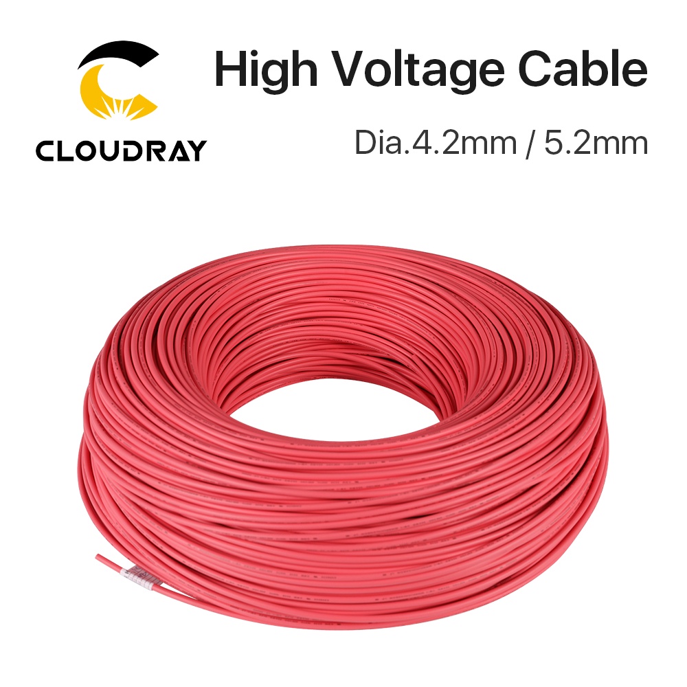 Cloudray 3 Meters High voltage Cable for CO2 Laser Power Supply and ...
