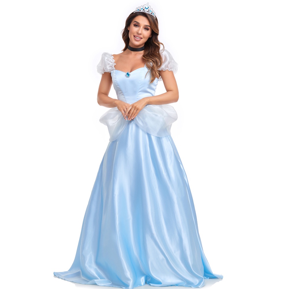 Halloween Cosplay Cinderella Sissy Princess Dress Adult Masquerade Costume Shopee Philippines 3318