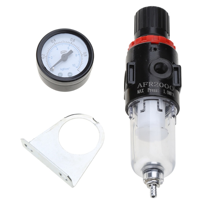 EDB* AFR-2000 Airbrush Compressor Pressure Regulator Water Trap Filter ...