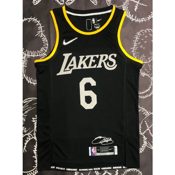 Hot Pressed 2022 Nba Los Angeles Lakers No 6 James Black Mvp Basketball Jersey Shopee Philippines 7131