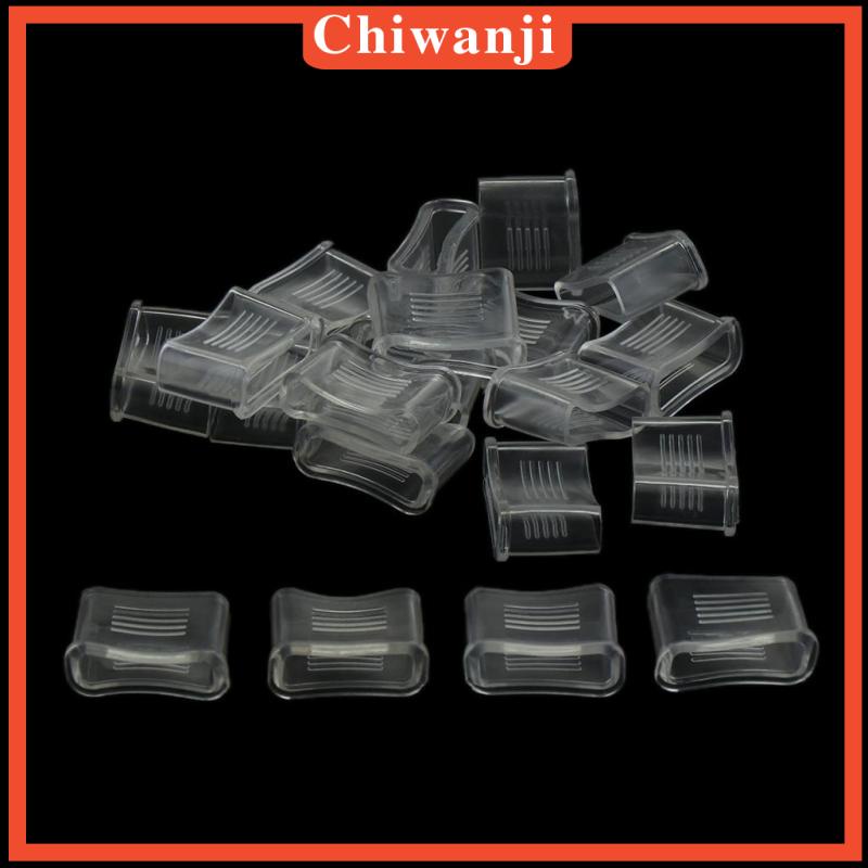 [Chiwanji] 20 Pieces Referee Whistle Cover Transparent Whistle