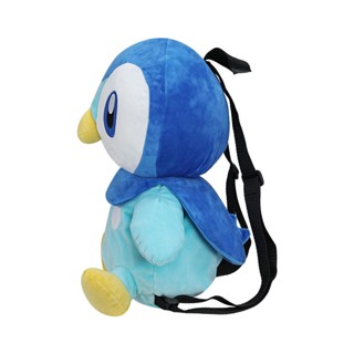 B3Y Pokemon Piplup Plush Dolls Backpack Gift For Kids Kindergarten ...