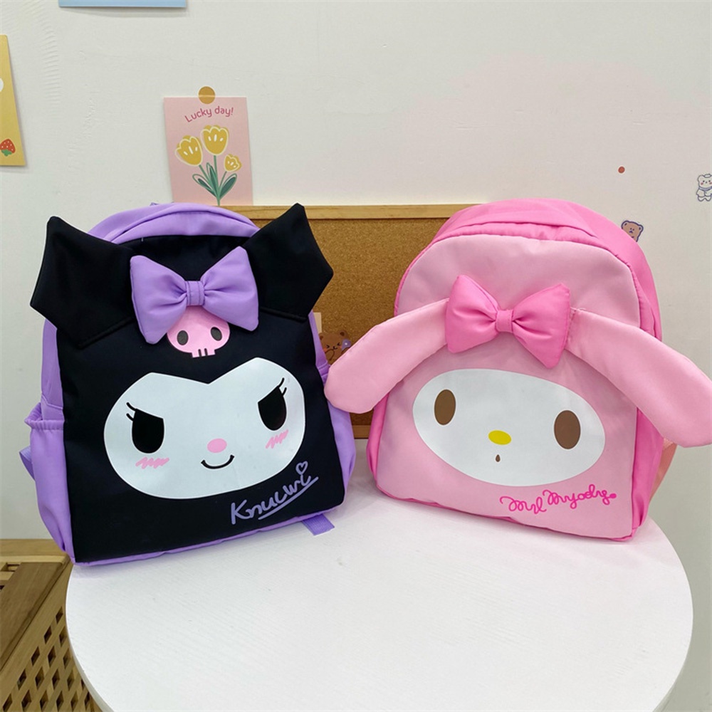 Sanrio Melody Backpack for Kids Girls Kuromi /Cinnamon Schoolbag Sweet ...