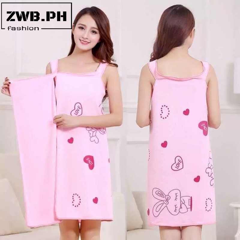 ZWB Nakusu Microsoft Towel Bath Robe Magic Bath Towel Rabbit Design