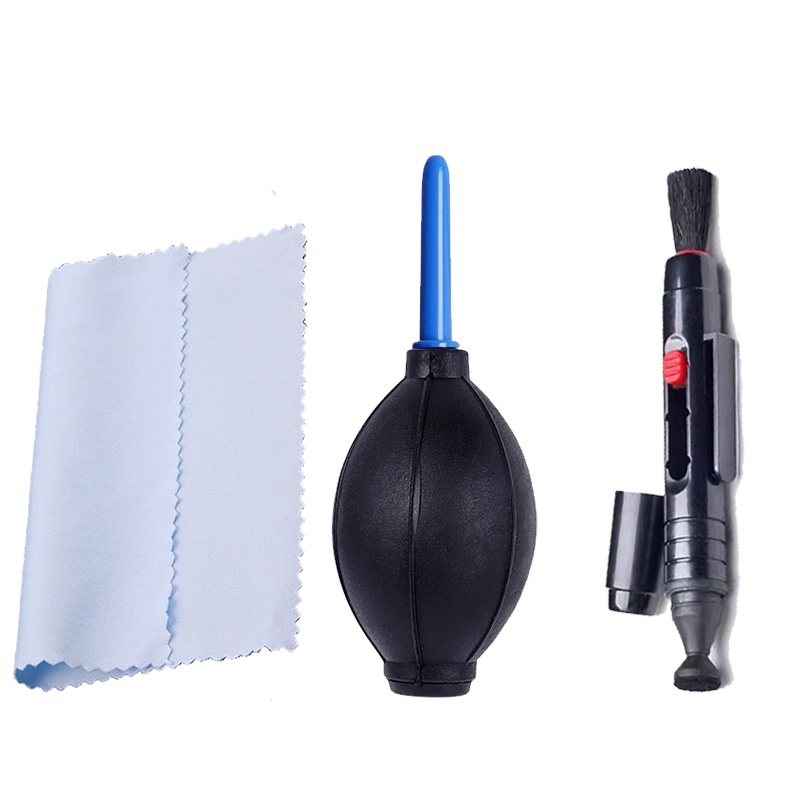 Camera Cleaning Lens Brush Air Blower Wipes Clean Cloth kit Shopee