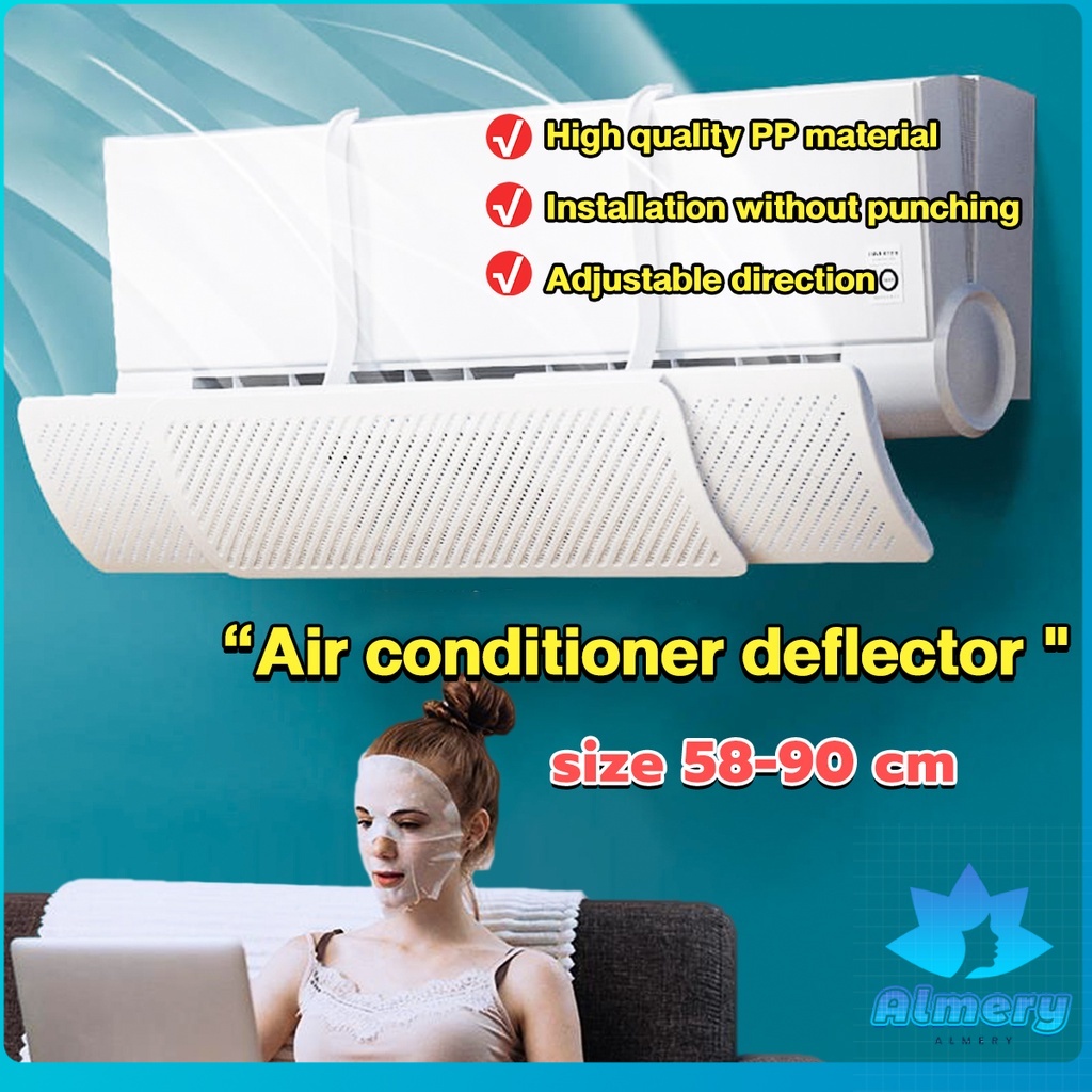 Adjustable Air Conditioner Cover Air Conditioning Baffle Deflector