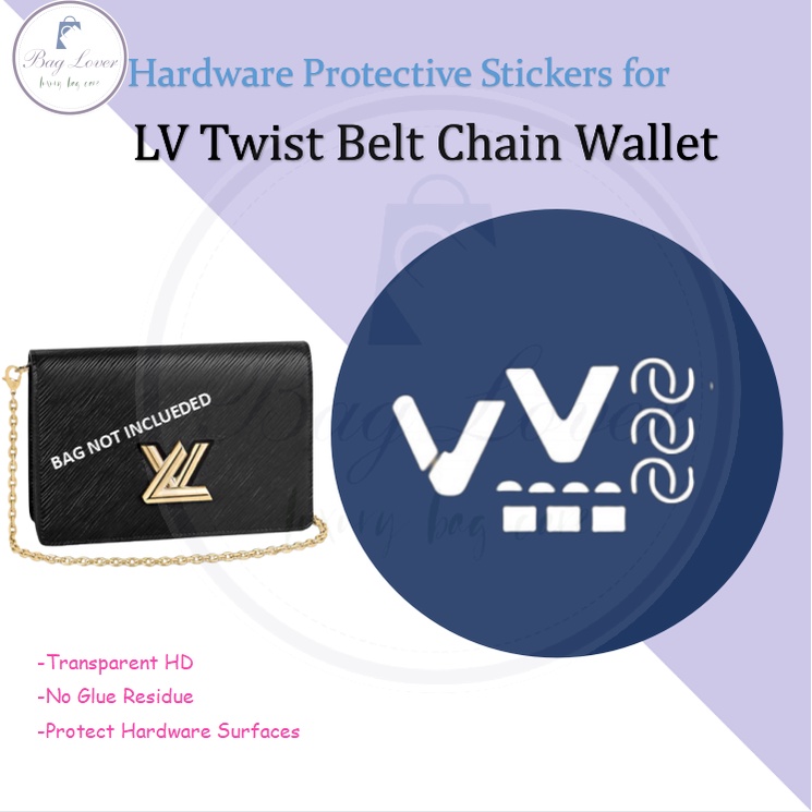 Bag Lover for TWIST BELT CHAIN POUCH Microcrystalline nano hardware