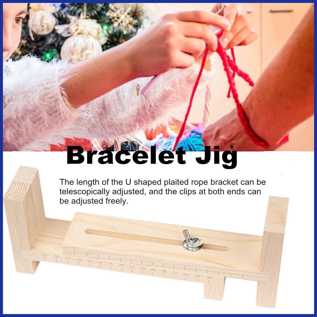 Jig Bracelet Maker Bracelet Making Holder DIY Handmade Braided Bracelet ...