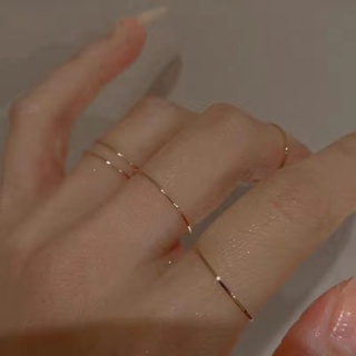 7Piece Set Simple Design Rings Female Wild Joint Index Finger