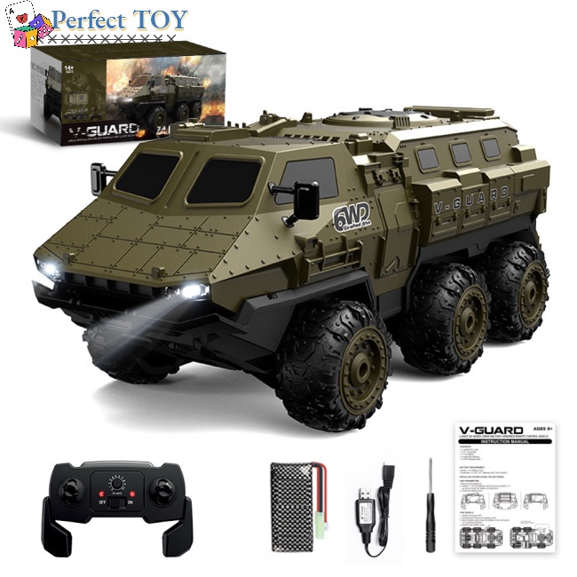 PS 9510e Remote Control Military Truck 116 6wd 2.4ghz Army Truck High
