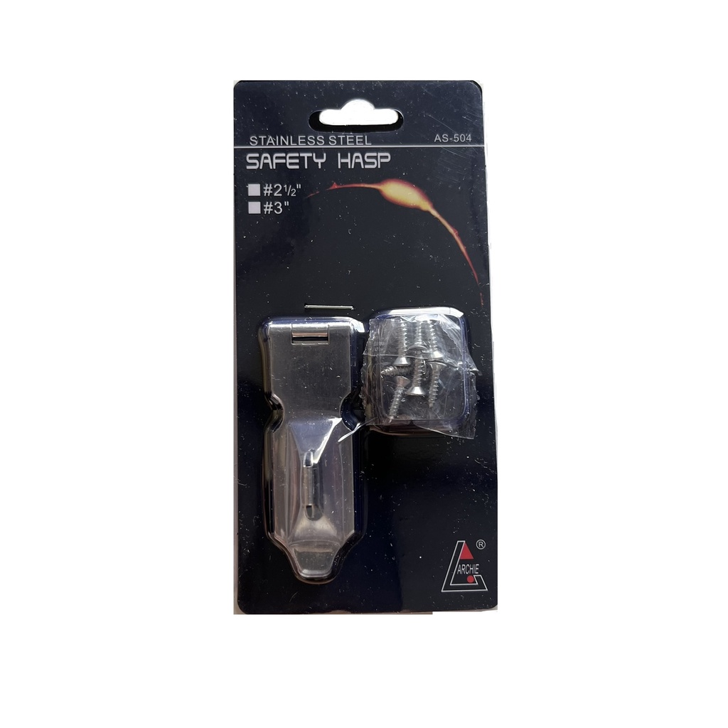 Arh s/s Safety Hasp 2 1/2