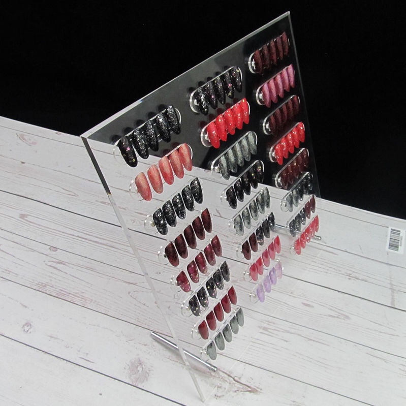 » Nail polish display rack» Spot Japanese nail art high transparent ...