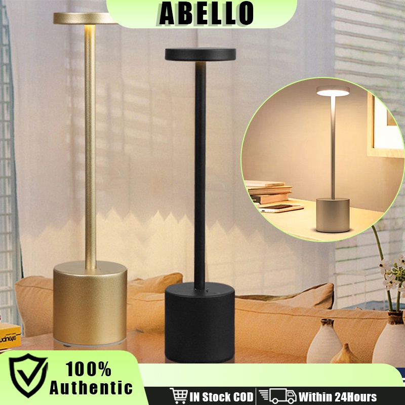 3 Colors Atmosphere Lights Led Table Lamp USB Charger Rechargeable