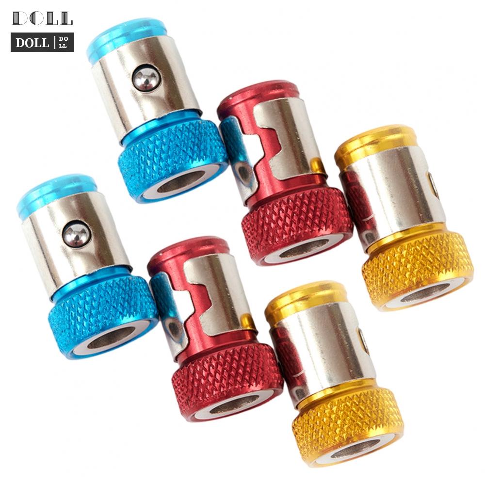 ⭐24H SHIPING ⭐Magnetic Ring Yellow Blue Red 6pcs Drill Head Screwdriver ...