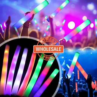 12 Pack Led Light Sticks With 7 Flashing Light Modes For Concert, Raves,  Birthday, Party