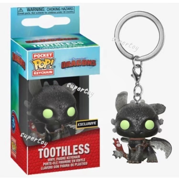 keychain How To Train Your Dragon 3 - Toothless Action Figure Toys ...