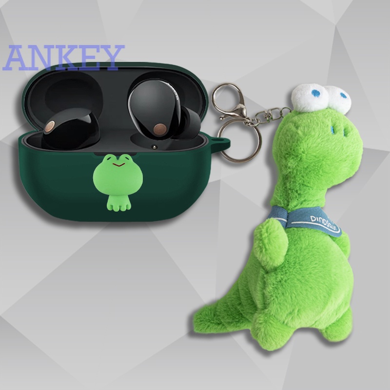 Eglixu Hülle Für Sony WF-1000XM5 – Niedlicher Astronaut Cartoon-Design Mit Haken, Stoßfest & Kabellos Ladefähig