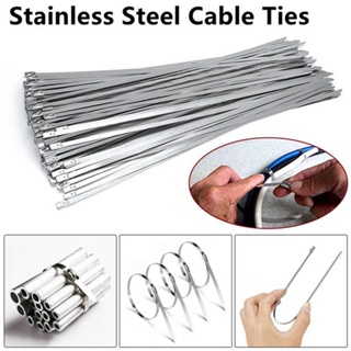 Metal Zip Ties  Stainless Steel Cable Ties - Self Locking 5 - 33