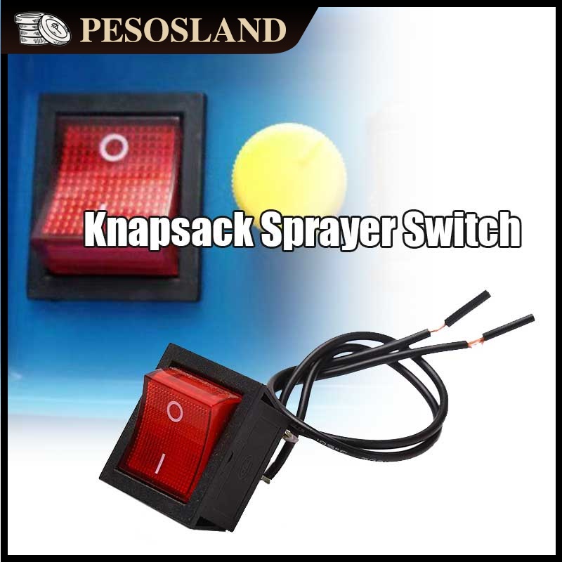 Electric Knapsack Sprayer Main Switch On Off Button 2 in 1 | Shopee ...