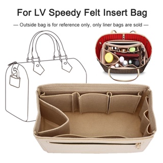 For LV SPEEDY 20/25/30/35/40 Handbag organizer Insert Liner