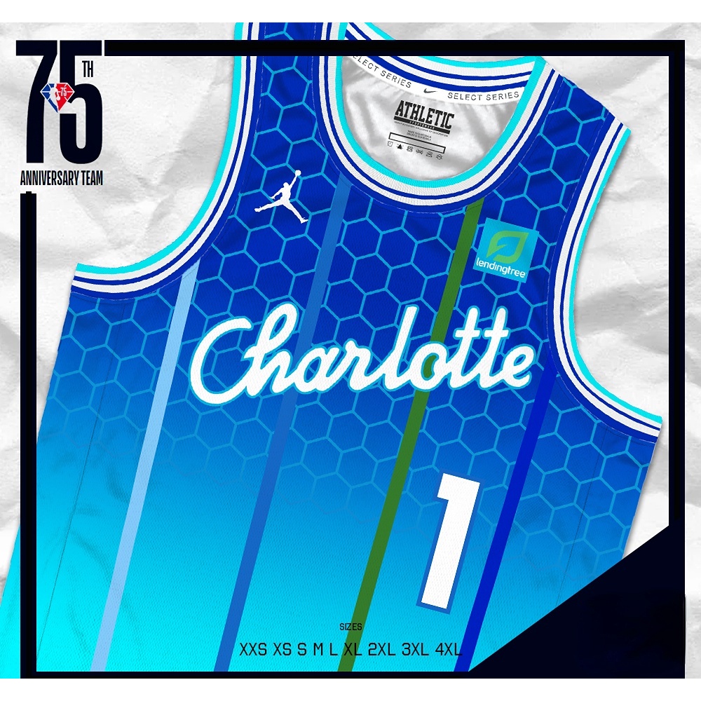 BUZZ CITY Edition NBA Charlotte Hornets Basketball Lamelo Ball Jersey 2023  Full Sublimation Premium Quick Drying Free Customized Name and Number NBA  Cut Best Design High Quality