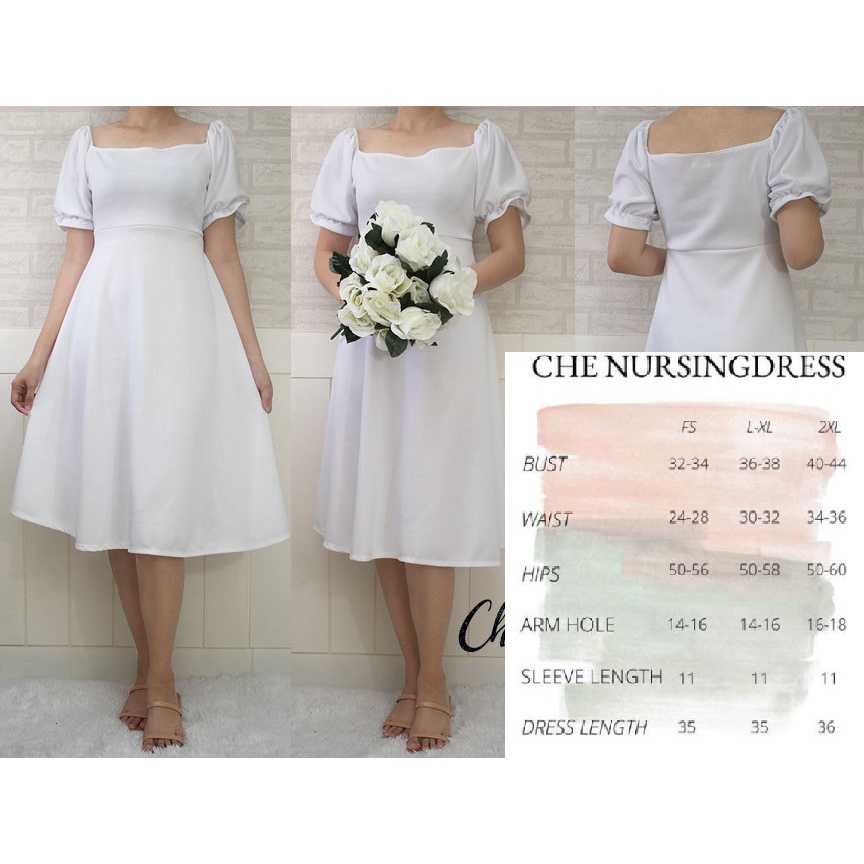 Nursing dress for christening deals