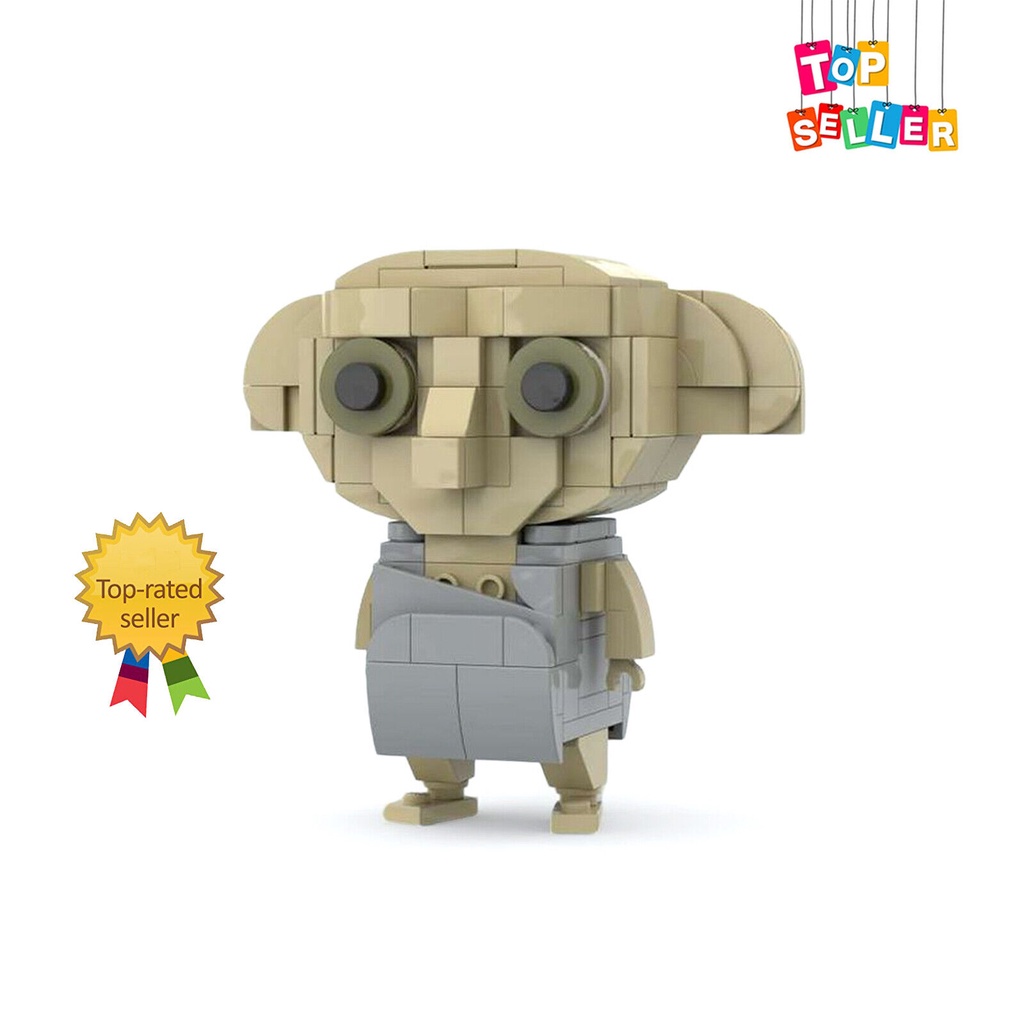 MOC-62101 BrickPop Dobby Movie Role Fictional Character Model from ...