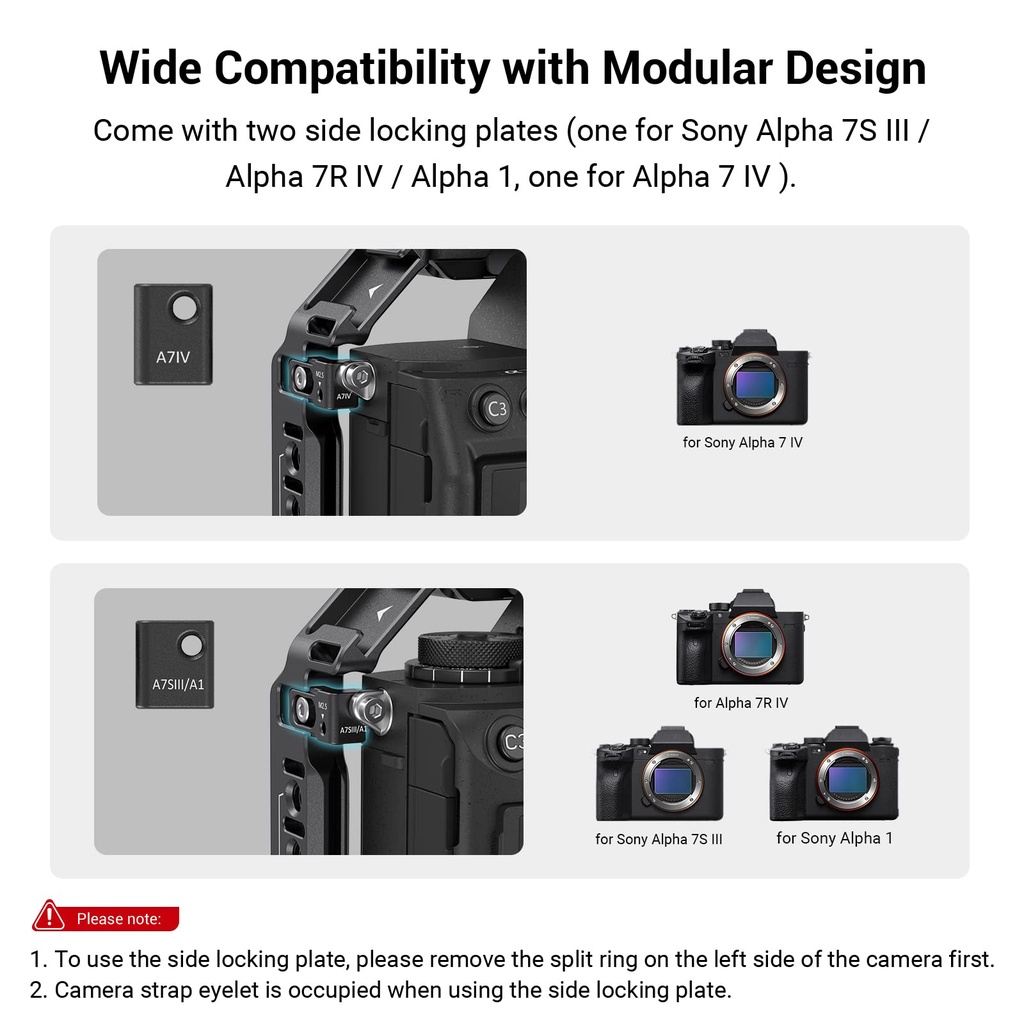 SmallRig Full Dslr for Sony A7 IV A7m4 Camera Cage Rig for Sony Alpha 7 ...