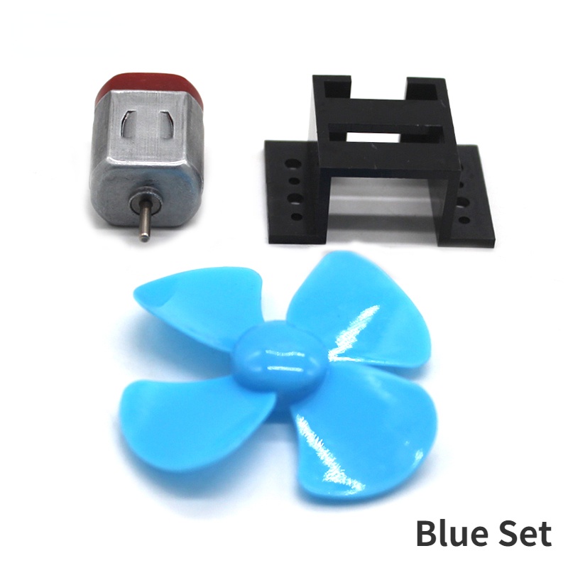 1Set DC Micro 130 Gear Motor with Fan Blade SMAll Propeller 3V for ...